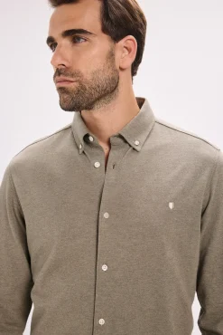 Jack & Jones Camisas-Camisa de manga comprida Castanho