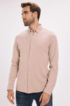 Jack & Jones Camisas-Camisa de manga comprida Castanho