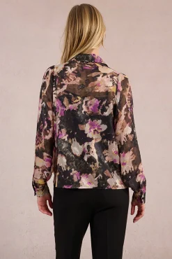Molly Bracken Blusas-Camisa de manga comprida com estampado Multicolorido