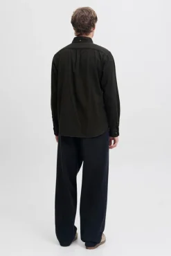 Jack & Jones Camisas-Camisa de manga de manga comprida Cinzento