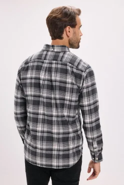 Jack & Jones Camisas-Camisa de manga de manga comprida Cinzento