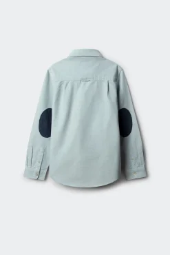 Springfield Kids Camisas-Camisa de menino com cotoveleiras verde