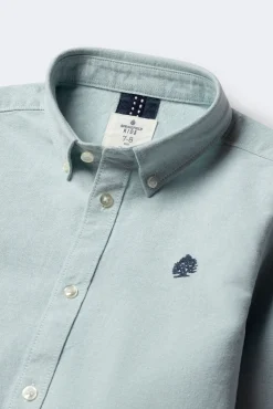 Springfield Kids Camisas-Camisa de menino com cotoveleiras verde