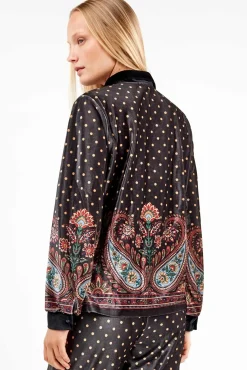 Gisela Pijamas-Camisa de pijama de veludo branco