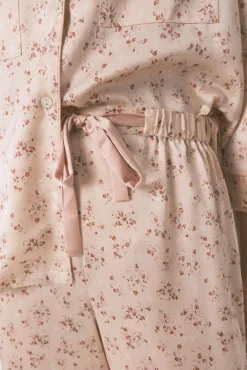 Women'secret Pijamas-Camisa de pijama longa de cetim rosa