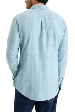 Dockers Camisas-Camisa de popeline Azul