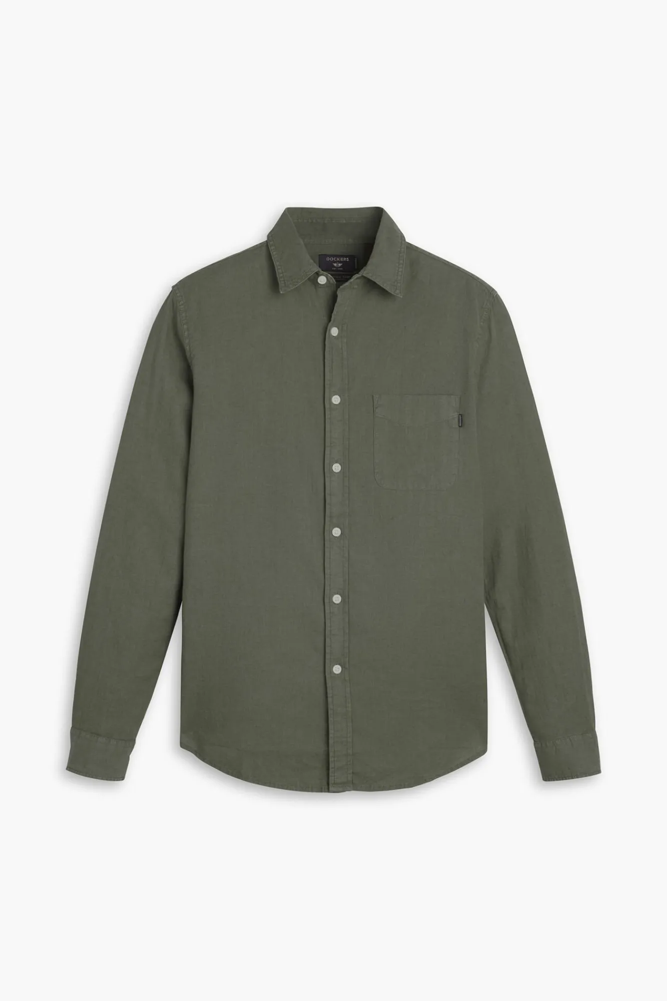 Dockers Camisas-Camisa de popeline Verde