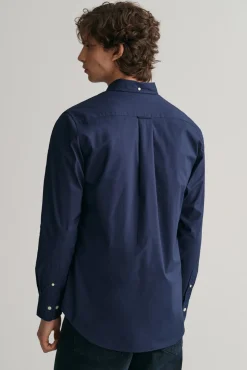 Gant Camisas-Camisa de popeline Azul
