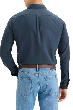 Dockers Camisas-Camisa de popeline Azul