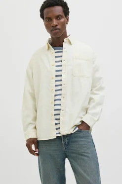 Jack & Jones Camisas-Camisa denim rosa