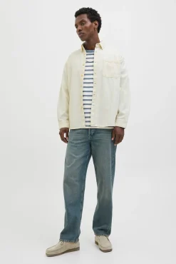 Jack & Jones Camisas-Camisa denim rosa