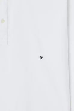 Silbon Camisas-Camisa esportiva Oxford Branco