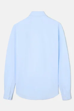 Silbon Polos-Camisa esportiva Oxford Azul