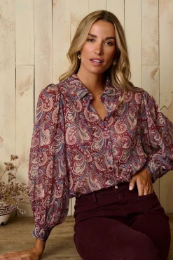 Polín Et Moi Blusas-Camisa estampada da Nicki Granada