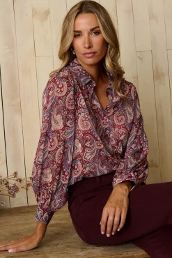 Polín Et Moi Blusas-Camisa estampada da Nicki Granada