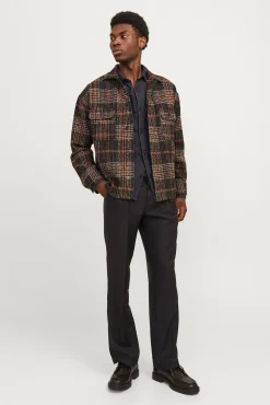 Jack & Jones Camisas-Camisa estilo sarja preto