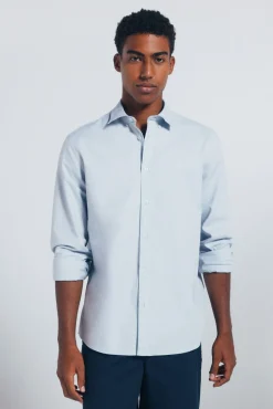 Springfield Camisas-Camisa estrutura azul