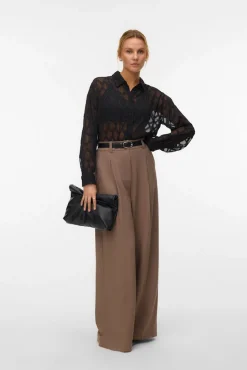 Vero Moda Blusas-Camisa estruturada Preto