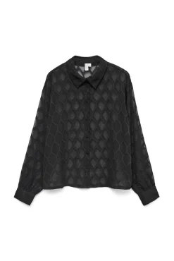 Vero Moda Blusas-Camisa estruturada Preto