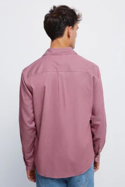 Springfield Camisas-Camisa estruturada bicolor vermelho