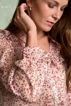 Polín Et Moi Blusas-Camisa flor Minna Granada