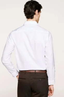 Selected Camisas-Camisa formal slim fit Branco