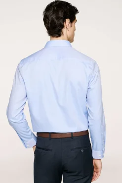 Selected Camisas-Camisa formal slim fit Azul
