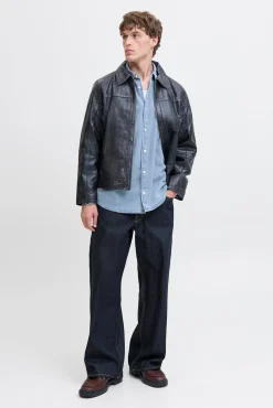 Jack & Jones Camisas-Camisa jeans azul