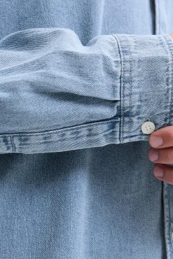 Jack & Jones Camisas-Camisa jeans azul