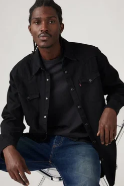 Levi's Camisas-Camisa jeans Levis® preto