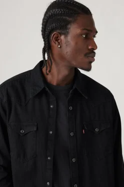 Levi's Camisas-Camisa jeans Levis® preto