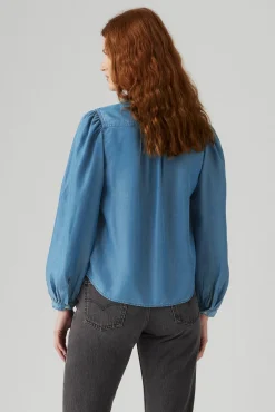 Levi's Blusas-Camisa jeans Levis® Azul