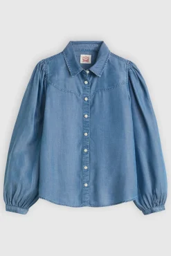 Levi's Blusas-Camisa jeans Levis® Azul