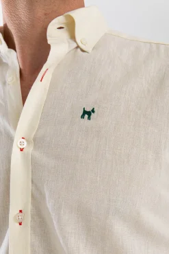 Williot Camisas-Camisa linho Amarelo