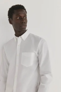 Pedro del Hierro Camisas-Camisa lisa sem ferro + anti-manchas Branco