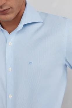 Pedro del Hierro Camisas|Camisas Clássicas-Camisa non iron + antimanchas Branco