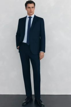 Pedro del Hierro Camisas|Camisas Clássicas-Camisa non iron + antimanchas Branco