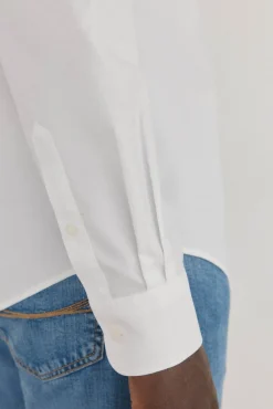 Pedro del Hierro Camisas-Camisa non-iron oxford liso Branco