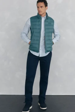 Pedro del Hierro Camisas-Camisa non-iron oxford quadrados Azul