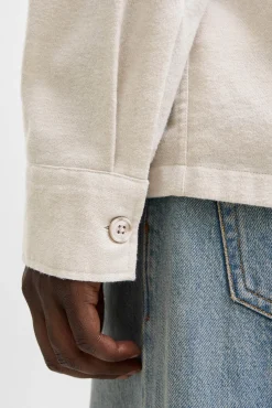 Jack & Jones Camisas-Camisa oversize com corte descontraído cinzento