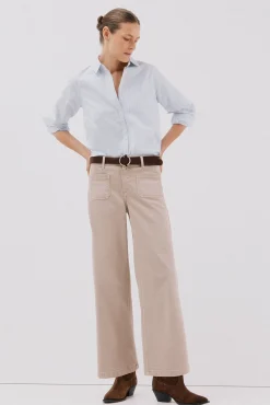 Cortefiel Blusas-Camisa oxford Azul