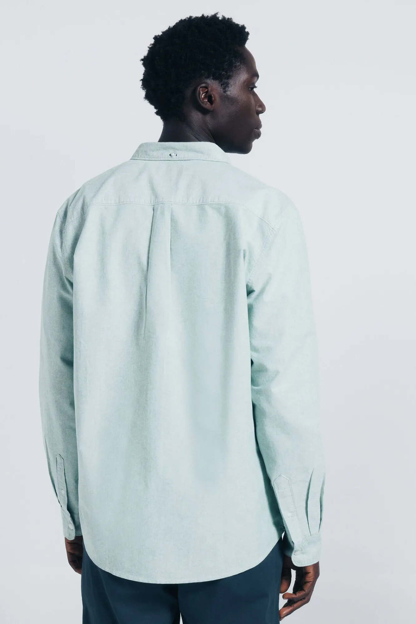 Springfield Camisas-Camisa Oxford verde