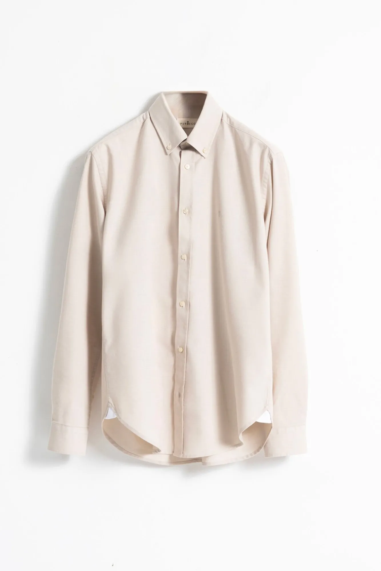 PuroEGO Camisas-Camisa oxford corte slim Tostado