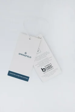 Springfield Camisas-Camisa Oxford Leve branco