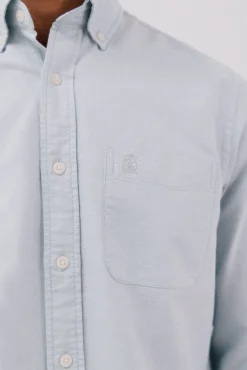 Cortefiel Camisas-Camisa oxford lisa Azul