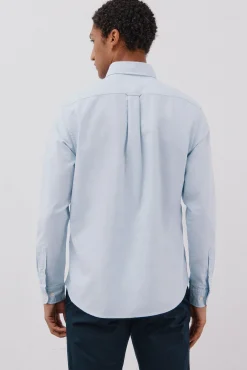 Cortefiel Camisas-Camisa oxford lisa Azul