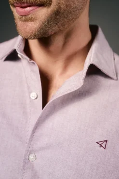 OOTO Camisas-Camisa oxford liso Subiu