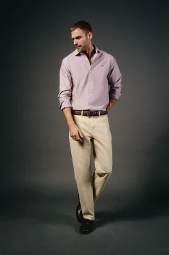 OOTO Camisas-Camisa oxford liso Subiu