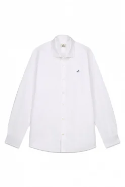 OOTO Camisas-Camisa oxford liso Branco
