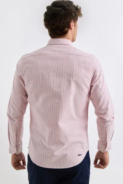 Williot Camisas-Camisa Oxford Listrada Subiu
